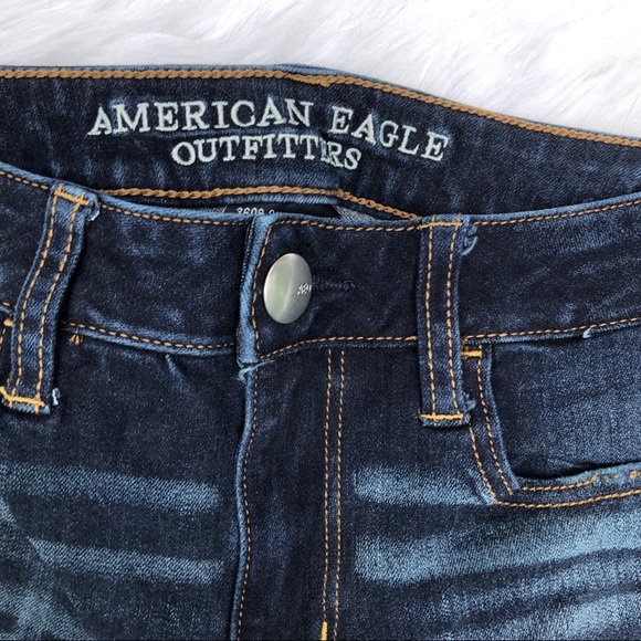 American Eagle Power Fit 360 Distressed Jeggings - Picture 4 of 7